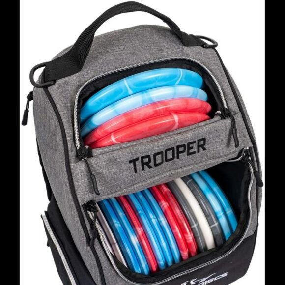 Dynamic Discs Trooper Disc Golf Backpack | Frisbee Disc Golf Bag with 18+ Disc - Picture 3 of 6